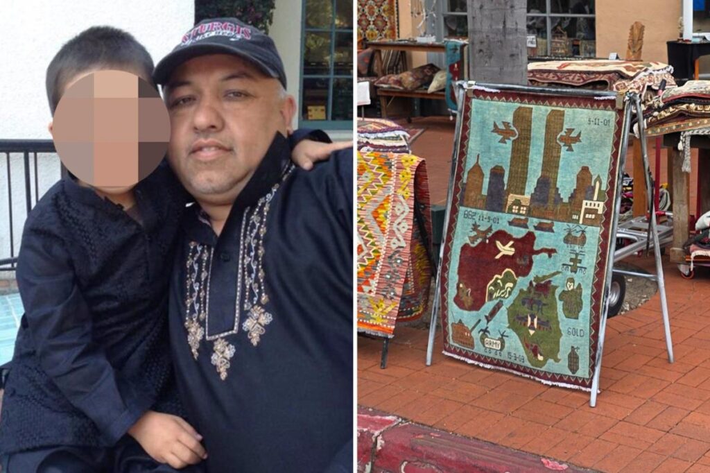 Exclusive | Afghan businessman openly sells vile 9/11 rug in Santa Barbara