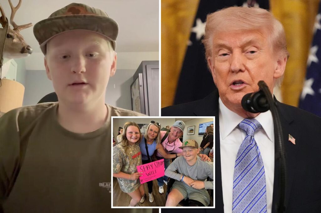 Alabama teen battling bone cancer flown to LA for life-saving treatment after Trump steps in
