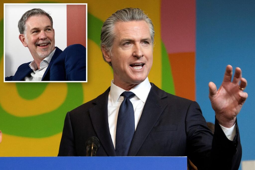 Hollywood billionaire is first Dem megadonor to throw weight behind Gavin Newsom for 2028 White House run