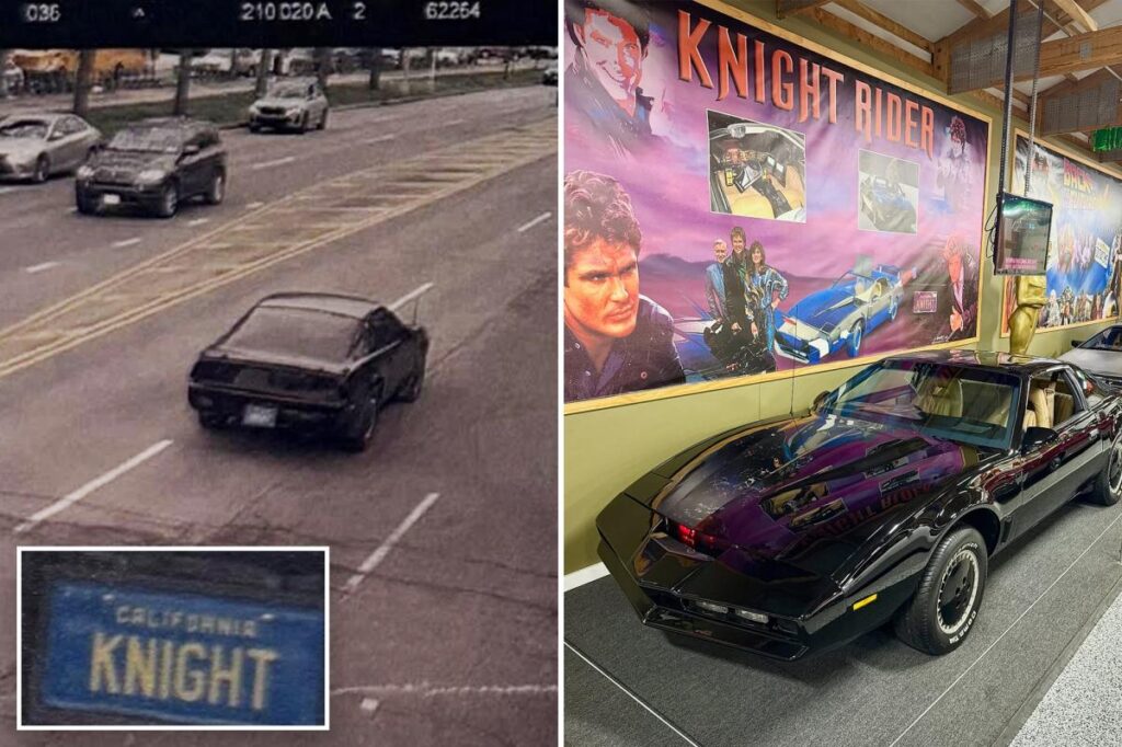 ‘Knight Rider’ car hit with NYC speeding ticket — despite sitting on display inside Illinois museum