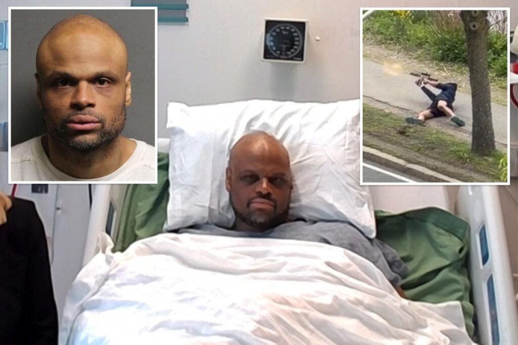 Alleged rifle-wielding Mass. shooter snoozes during first court appearance