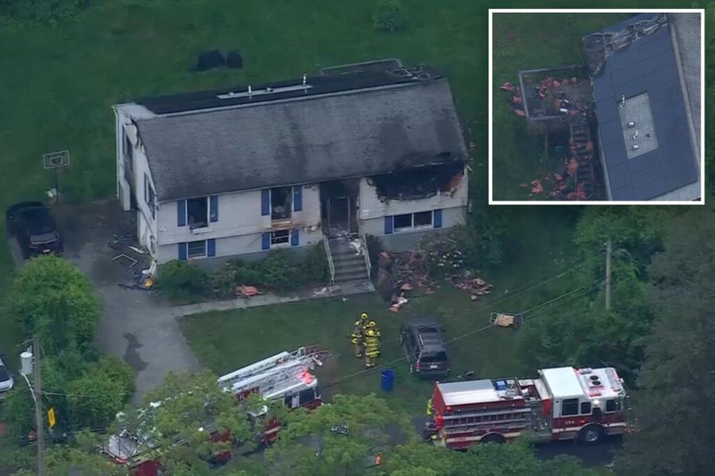 Two teens in ‘extremely critical’ condition after horror fire rips through Westchester mansion