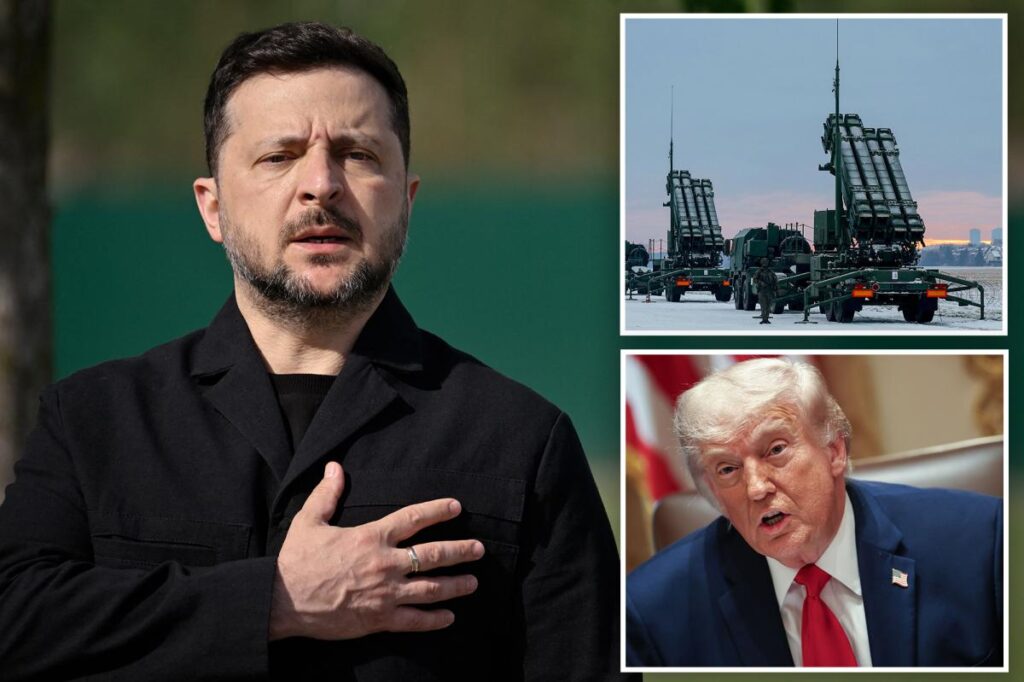 Zelensky pleads with Trump for more Patriot missile systems as fears mount over more Russian strikes