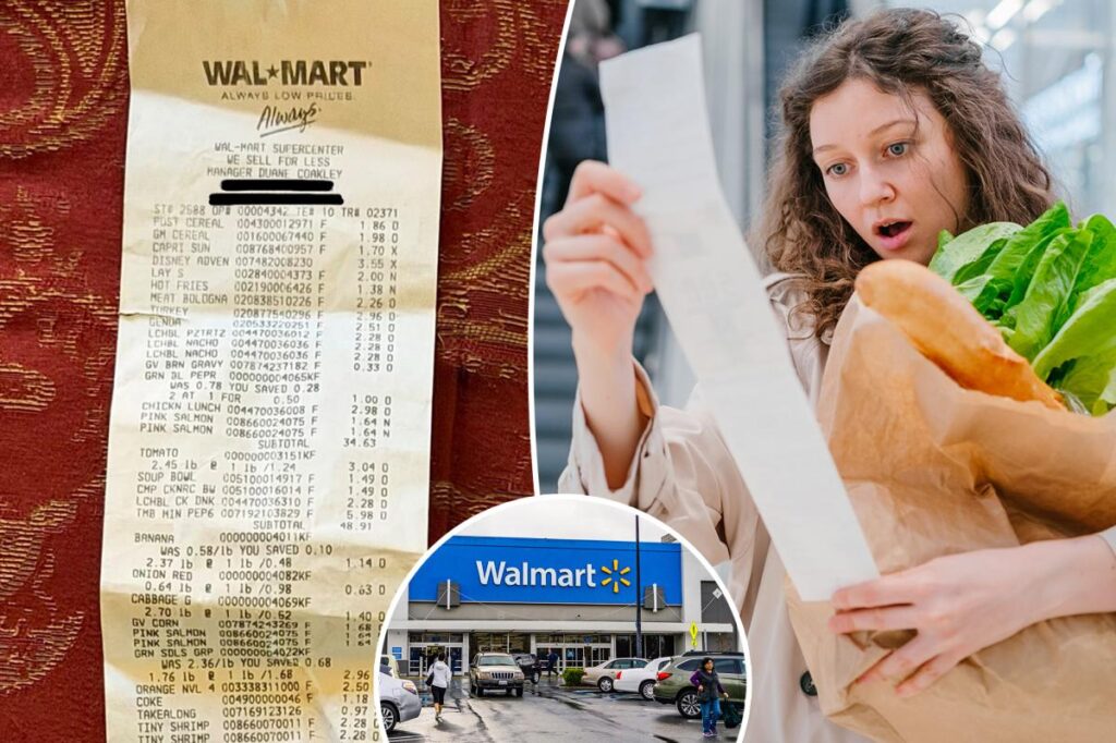 Walmart receipt from 2006 goes viral for its shockingly low prices: ‘I just fell to my knees’ Walmart receipt from 2006 goes viral for its shockingly low prices: ‘I just fell to my knees’