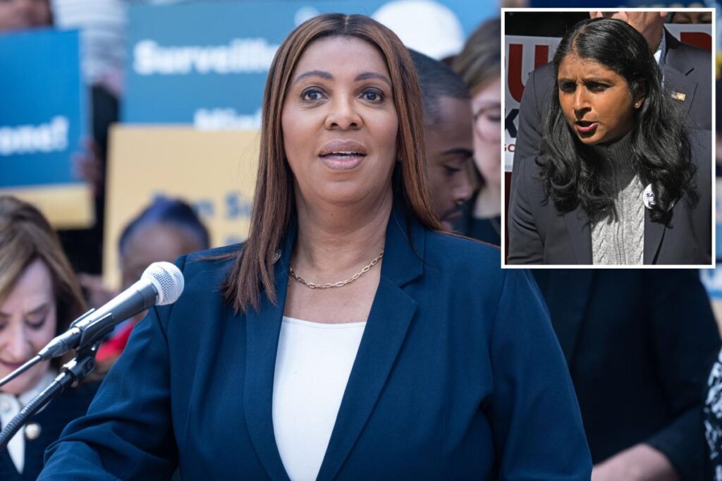 AG Letitia James accused of misusing M to hire outside laywers to do her work AG Letitia James accused of misusing M to hire outside laywers to do her work