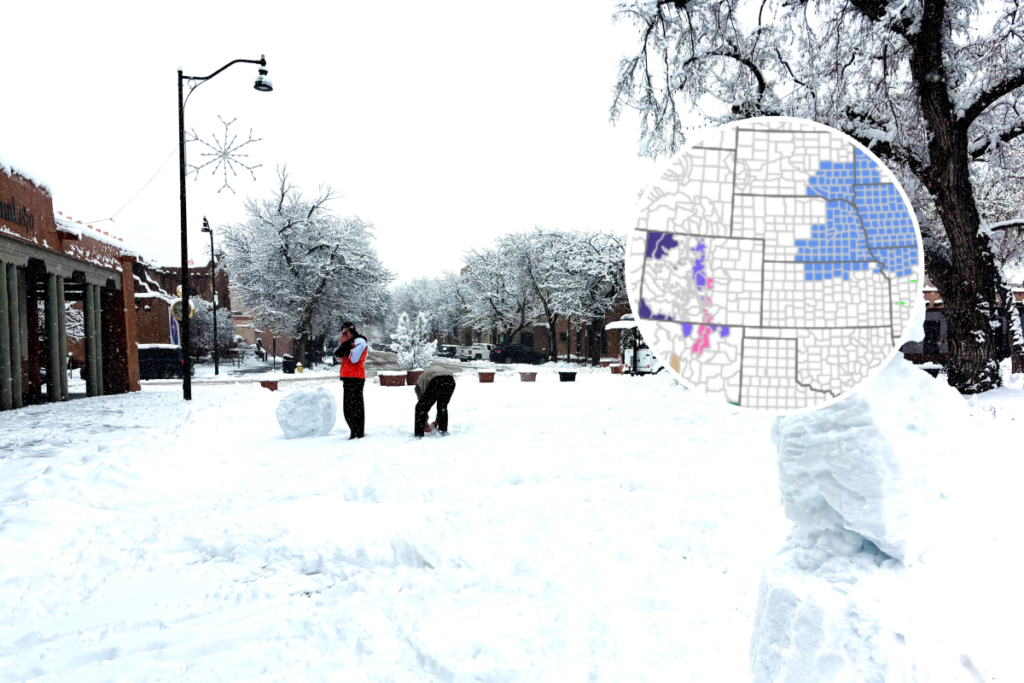 Heavy Snow Warning As 6 Inches To Hit Colorado, New Mexico
