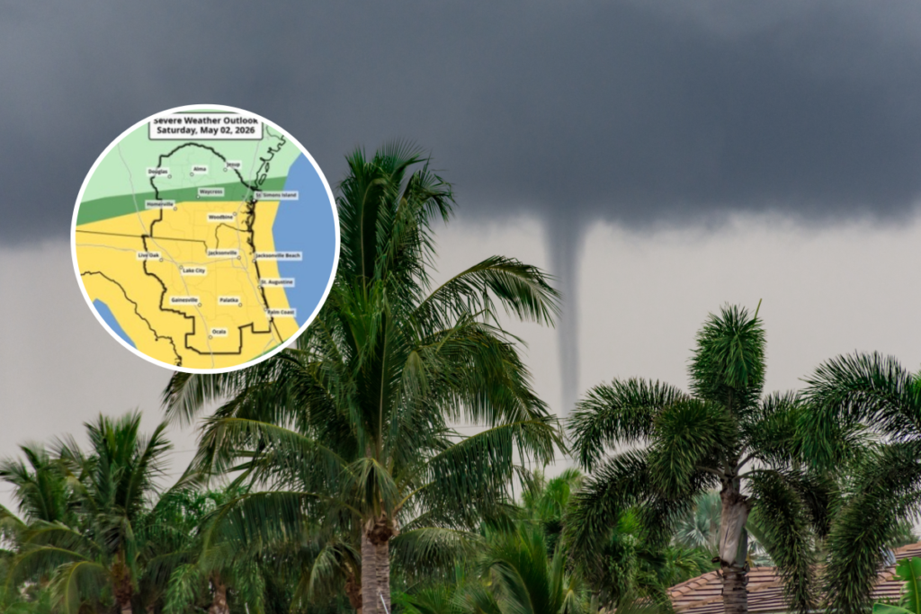 Florida Tornado Threat Map Shows Where Dangerous Storms Most Likely to Hit