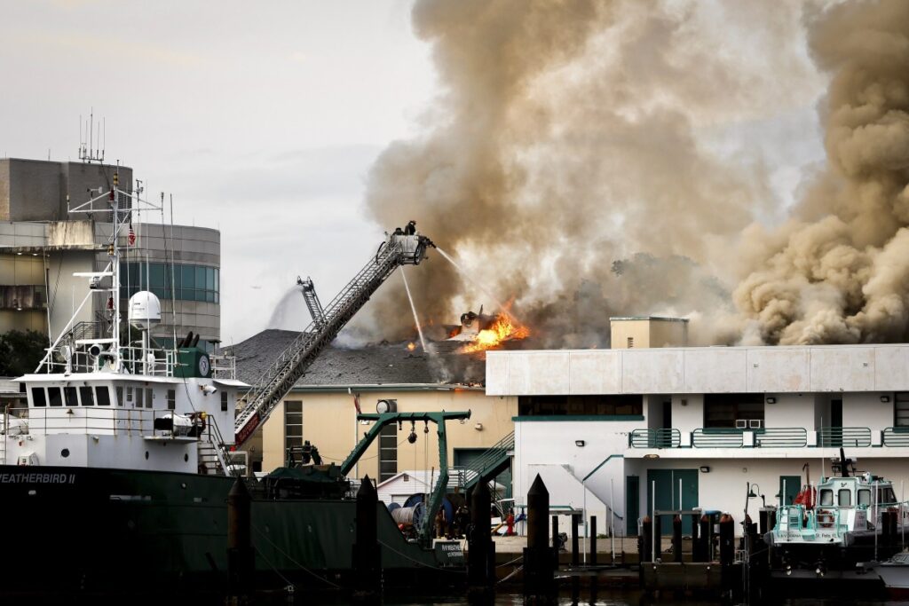 Fire Breaks Out at University of South Florida Marine Science Lab