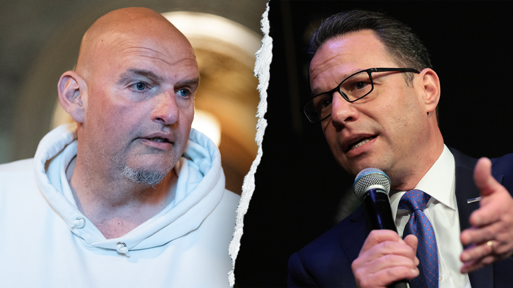 Fetterman under fire as Gov Shapiro pushes wild card senator to ‘get back’ to being a Democrat Fetterman under fire as Gov Shapiro pushes wild card senator to ‘get back’ to being a Democrat