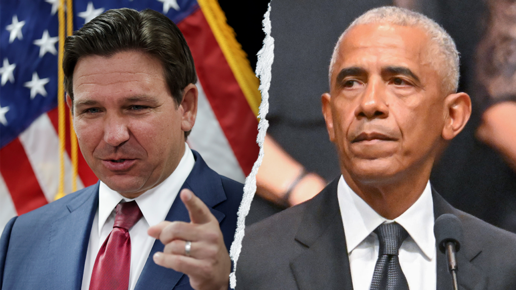 DeSantis hits Obama with brutal one-line response to DOJ politicization accusation: ‘Would like a word’