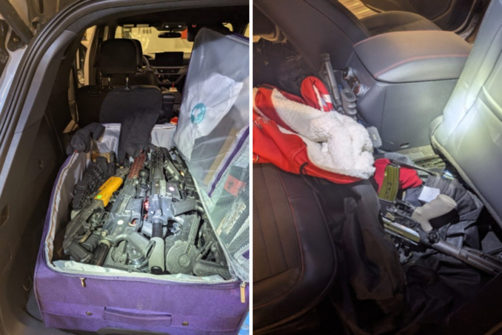 Men Caught Trying To Smuggle Dozens of Firearms From US Into Canada Men Caught Trying To Smuggle Dozens of Firearms From US Into Canada