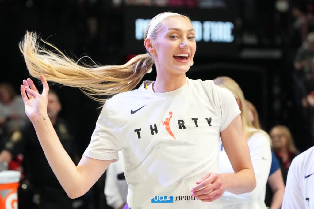 Cameron Brink Goes Viral for Reaction to Blocking Caitlin Clark