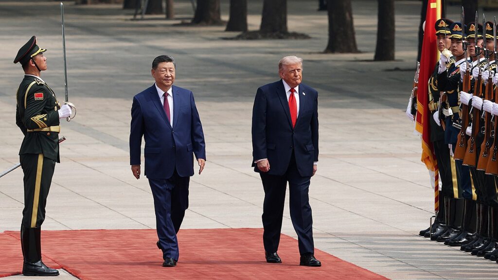 China rolls out red carpet for Trump as Xi meeting tests trade, Taiwan tensions China rolls out red carpet for Trump as Xi meeting tests trade, Taiwan tensions