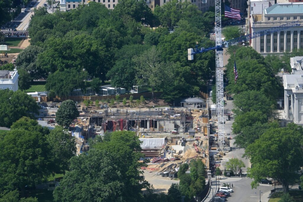 Senate Parliamentarian Nixes Funding for White House Ballroom Cited as Security Upgrade