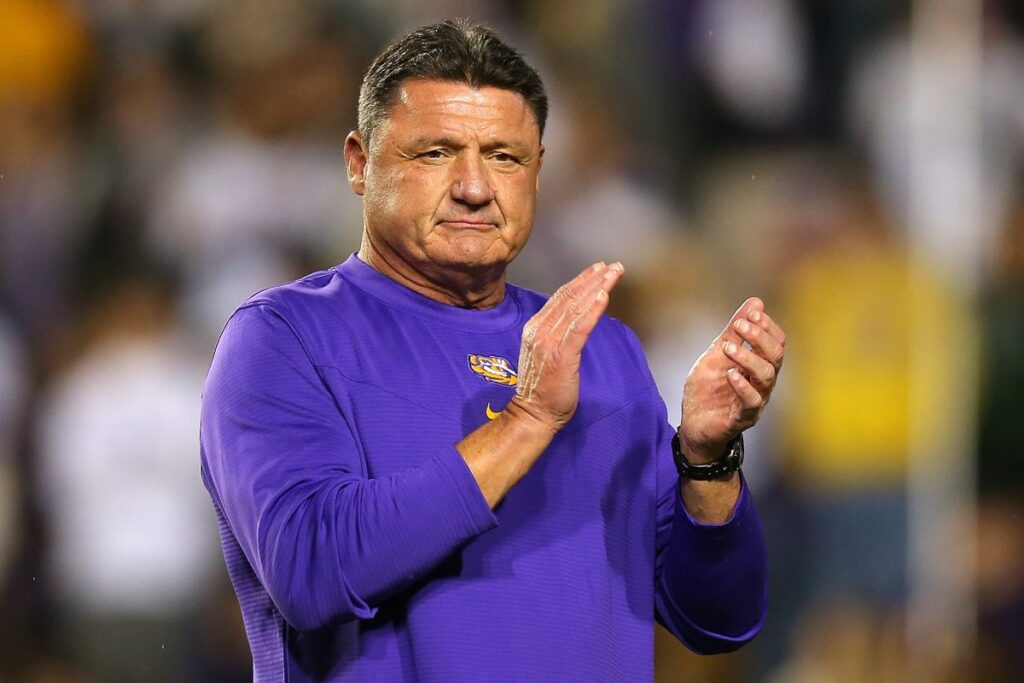 Ed Orgeron Rejoins LSU Staff 7 Years After Leading School to National Title