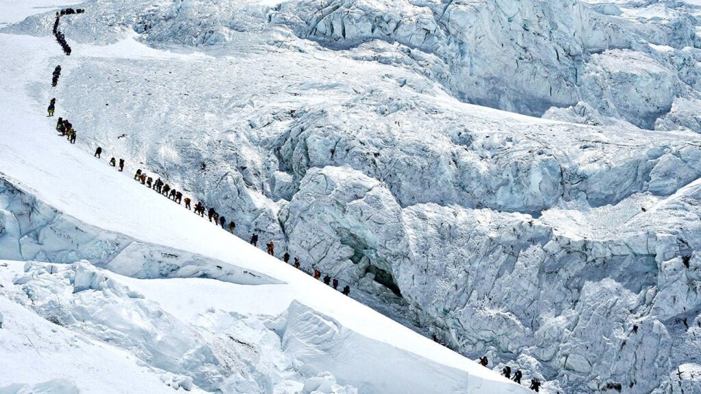 Record number of climbers summit Mount Everest from Nepali side despite overcrowding concerns Record number of climbers summit Mount Everest from Nepali side despite overcrowding concerns
