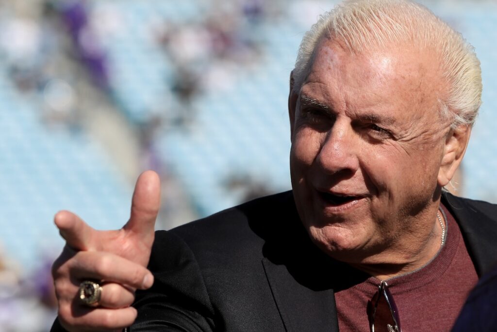 Ric Flair Blasts ESPN Star Over Aaron Rodgers Comments Ric Flair Blasts ESPN Star Over Aaron Rodgers Comments
