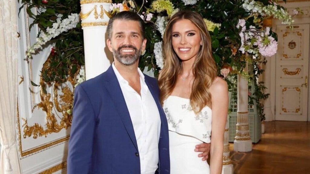 Donald Trump Jr marries Bettina Anderson ahead of Bahamas wedding celebration Donald Trump Jr marries Bettina Anderson ahead of Bahamas wedding celebration