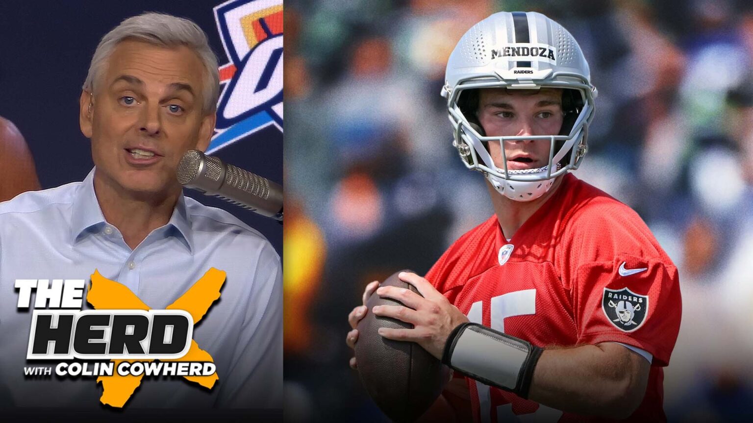 Cowherd Backs Raiders’ Reload: ‘I’m A Fan Of Fernando Mendoza And The Raiders’ Cowherd Backs Raiders’ Reload: ‘I’m A Fan Of Fernando Mendoza And The Raiders’
