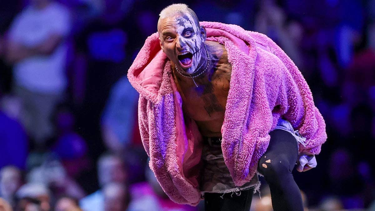 Darby Allin standing in the wrestling ring during AEW Collision in Toledo, Ohio