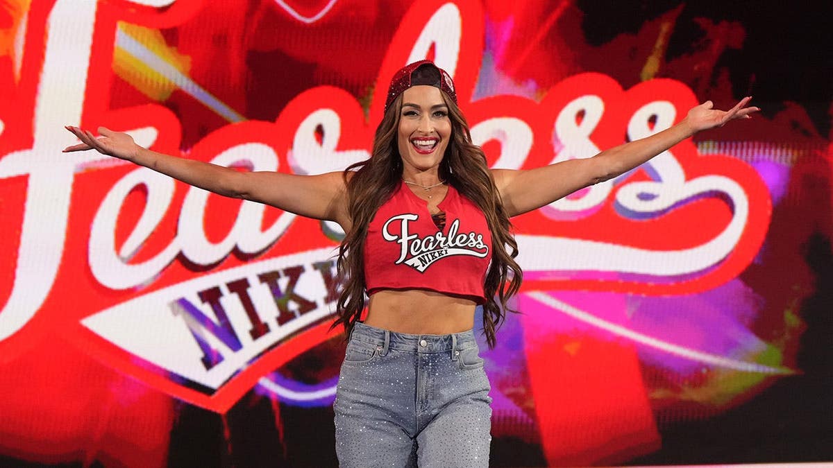 Nikki Bella standing in the ring at Monday Night RAW in Phoenix, Arizona