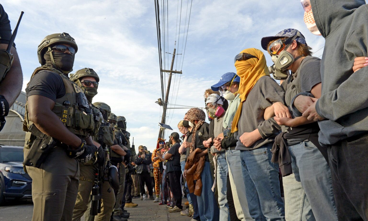 New Jersey agitators bite, kick and punch ICE agents as Delaney Hall clashes continue; 9 more arrested: DHS