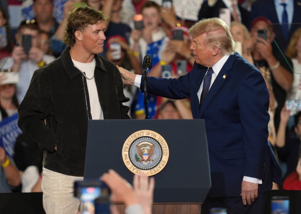 Trump Defends Jaxson Dart From ‘Jealous’ Critics: ‘Taking Some Heat’