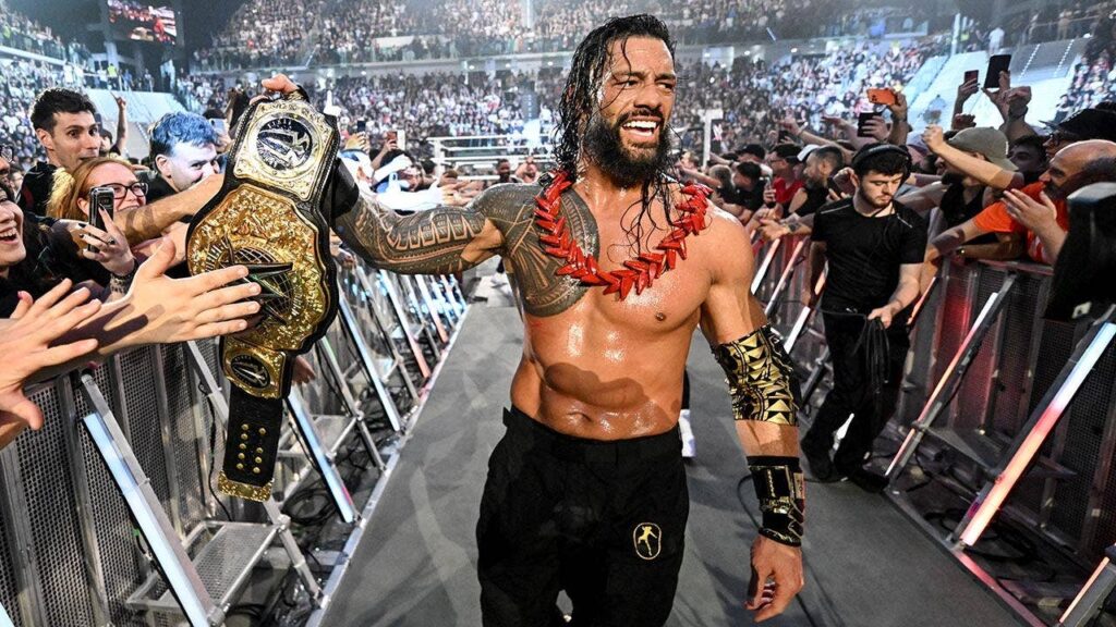 Roman Reigns domesticates Jacob Fatu to retain World Heavyweight Championship at WWE Clash in Italy Roman Reigns domesticates Jacob Fatu to retain World Heavyweight Championship at WWE Clash in Italy