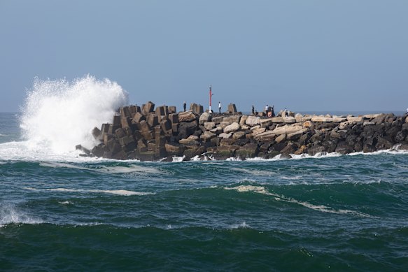 The Ballina coastal bar is considered one of the most treacherous in the country.