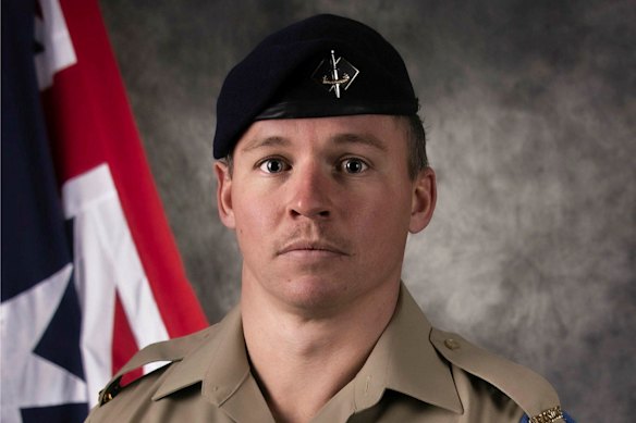 Lance Corporal Jack Fitzgibbon died in a parachuting accident in March 2024.