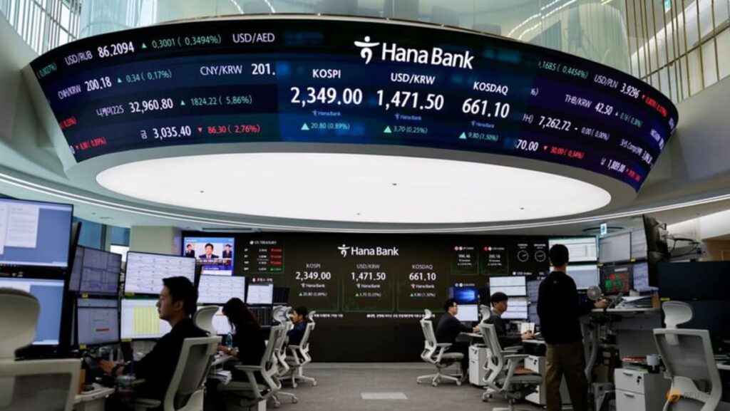 AI stock boom pushes Seoul’s Kospi index over 8,000 for the first time