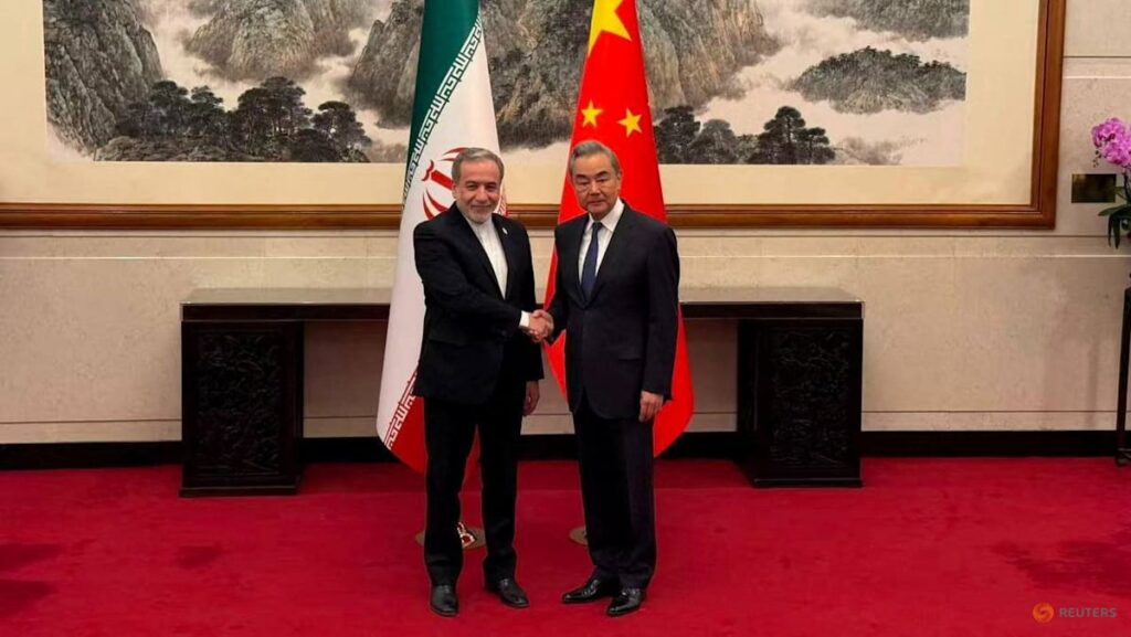 Iran foreign minister meets Chinese counterpart week before Trump’s Beijing trip