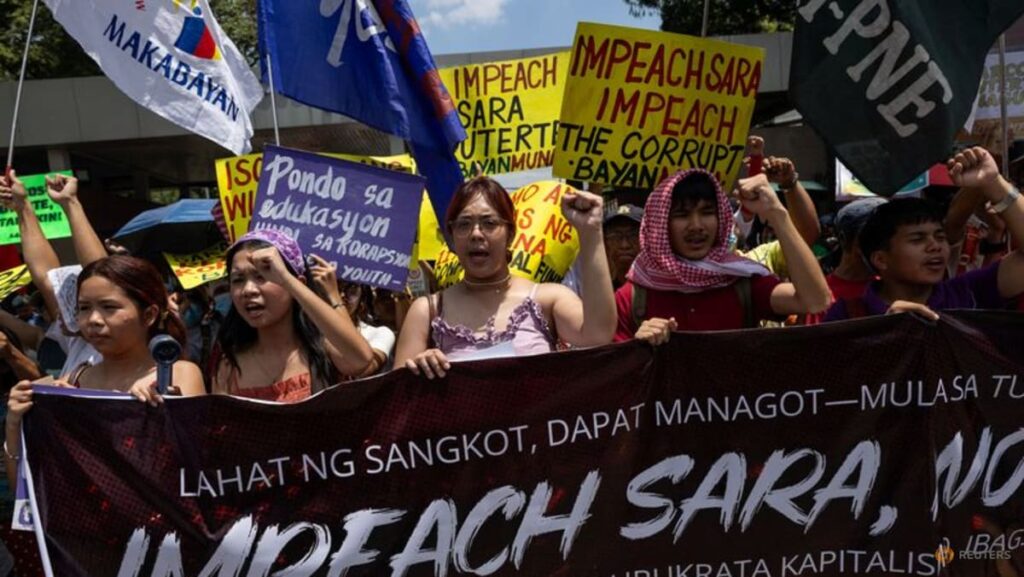 Philippines presidential hopeful Sara Duterte impeached, awaits Senate trial