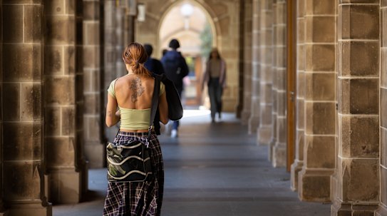 The university conceded that some learning material produced during the pandemic era was still being used.