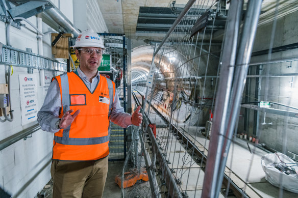 New Sydney Metro acting chief executive Hugh Lawson.