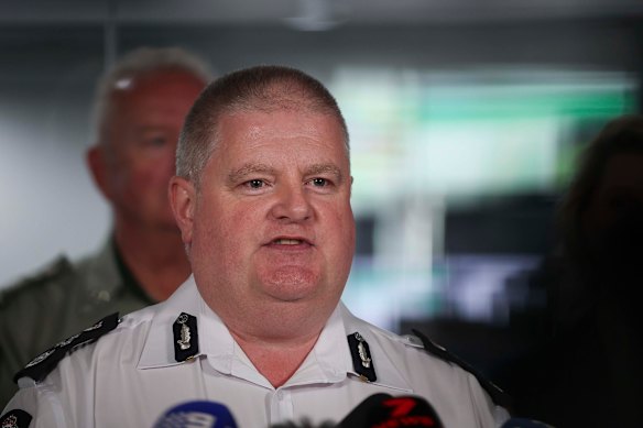 Emergency Management Commissioner Tim Wiebusch.