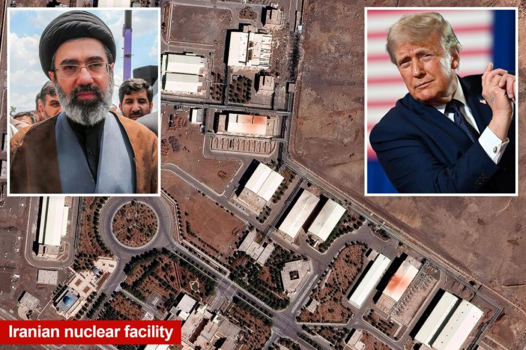 Iran’s supreme leader has agreed ‘in principle’ to give up uranium as part of peace deal, US officials says