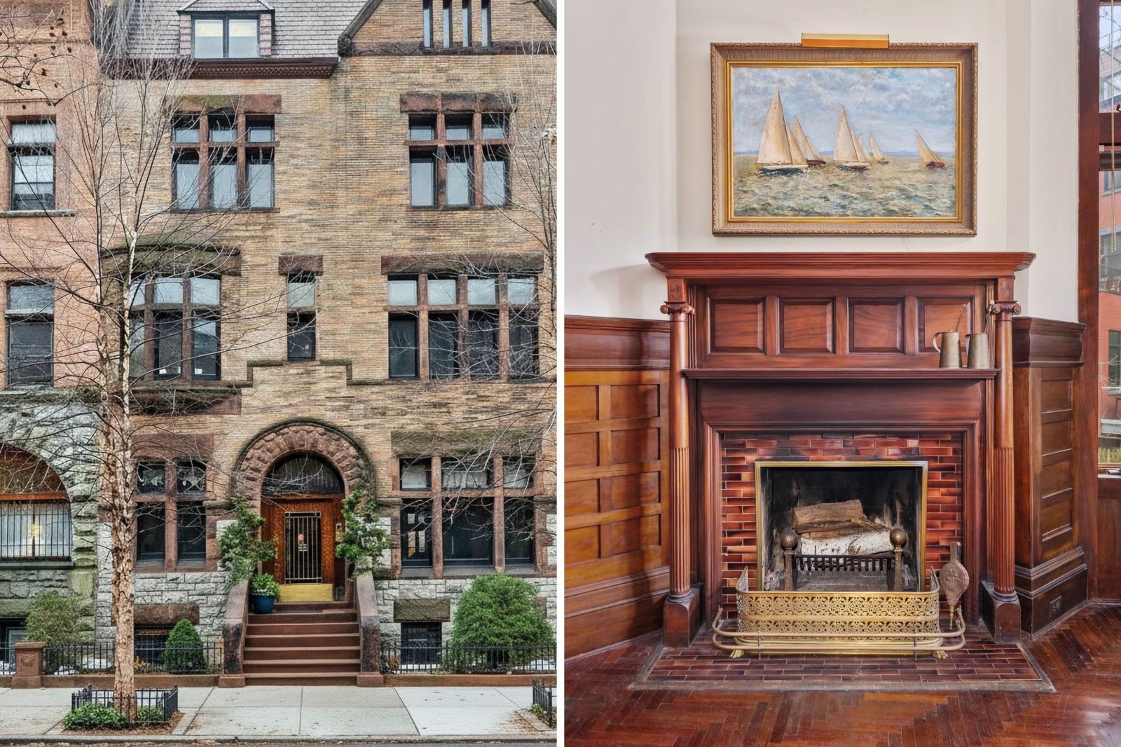 The 842 Carroll Street residence in Park Slope, Brooklyn.