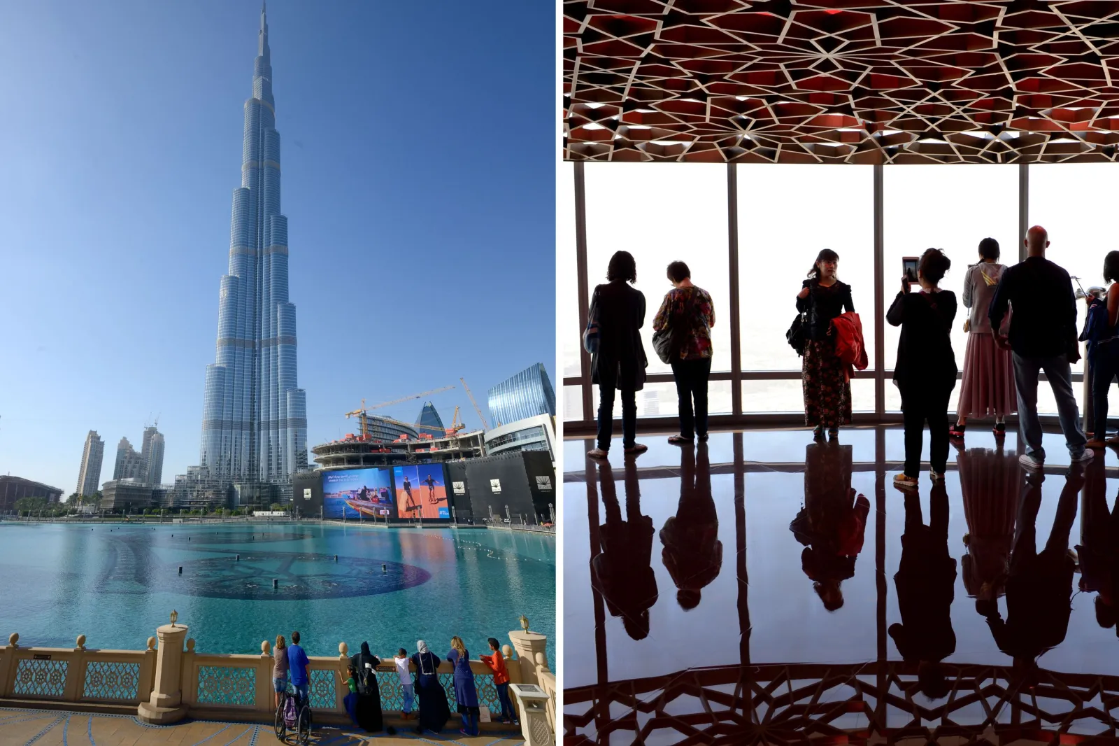 Burj Khalifa, the tallest building in the world.