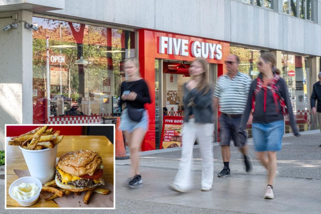 Five Guys closing multiple California stores, including 2 LA County locations