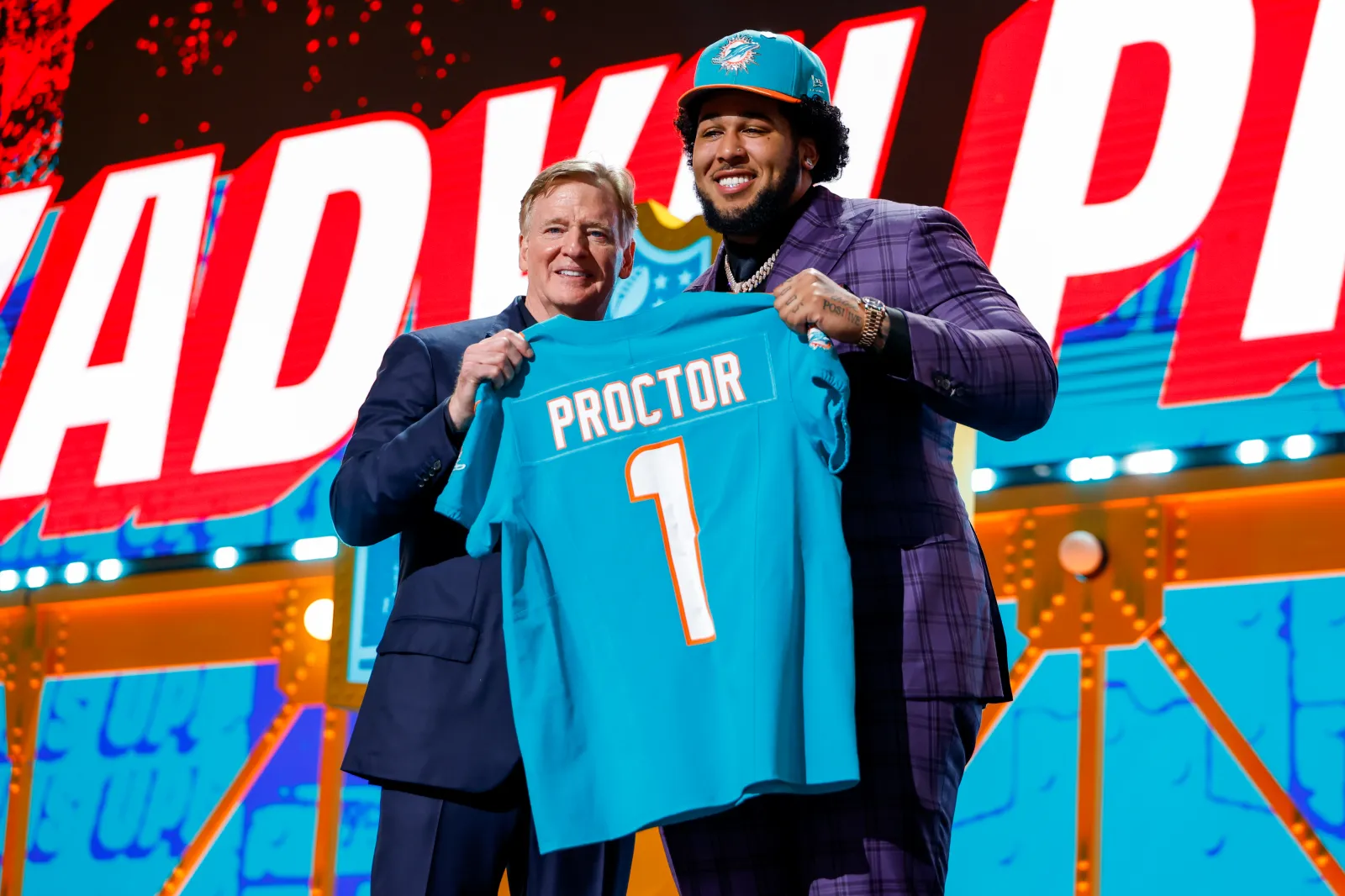 Miami Dolphins OT Kadyn Proctor
