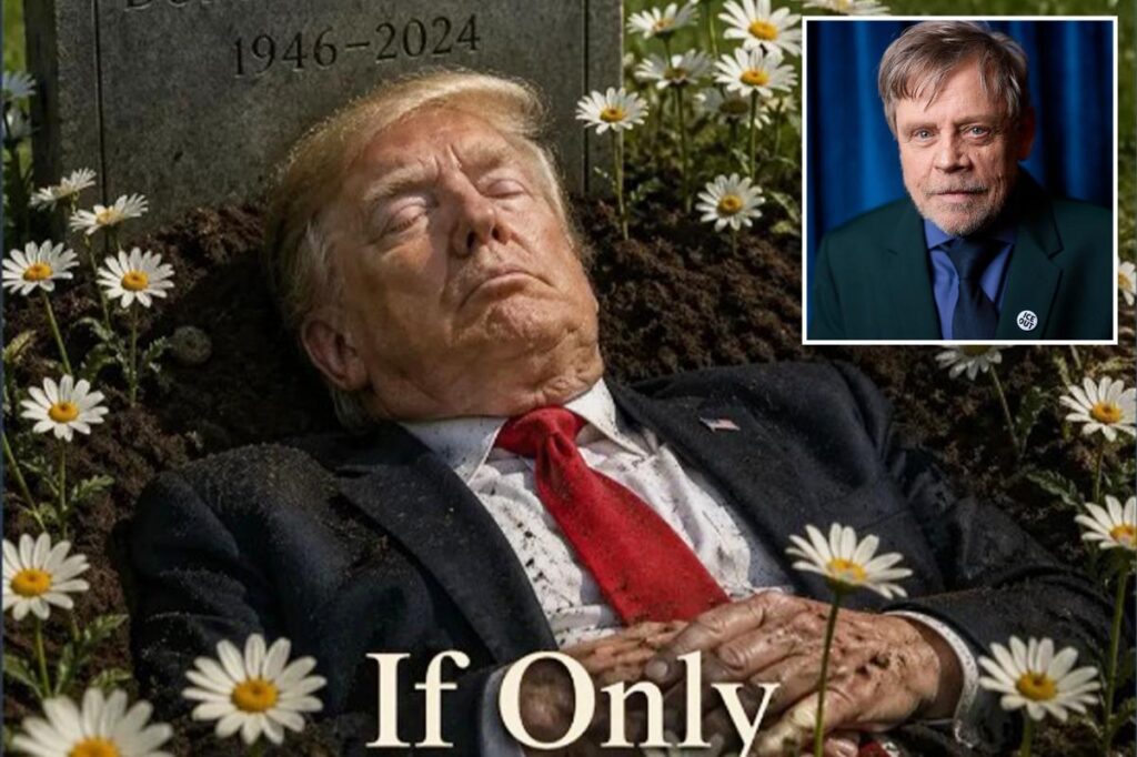 ‘Star Wars’ actor Mark Hamill deletes image depicting Trump as deceased, posts new photo to ‘apologize’ after backlash