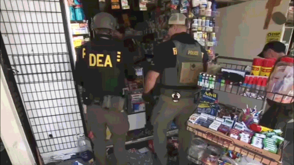 Feds seize mountain of fentanyl from ‘open-air drug market’ in massive crackdown targeting gang crews Feds seize mountain of fentanyl from ‘open-air drug market’ in massive crackdown targeting gang crews