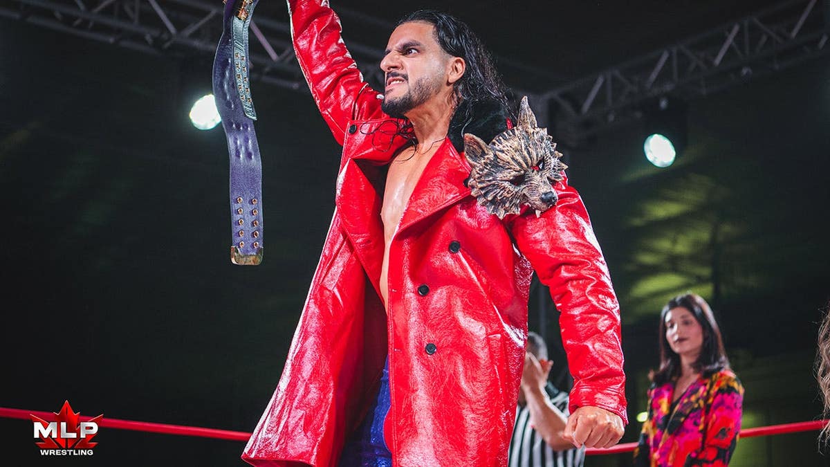Rohan Raja in the ring
