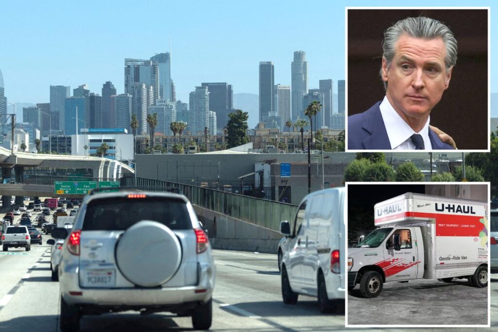 Gavin Newsom ripped as California’s population drops