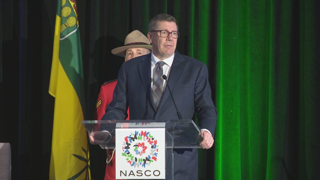 Saskatchewan Premier Scott Moe talks trade at international conference