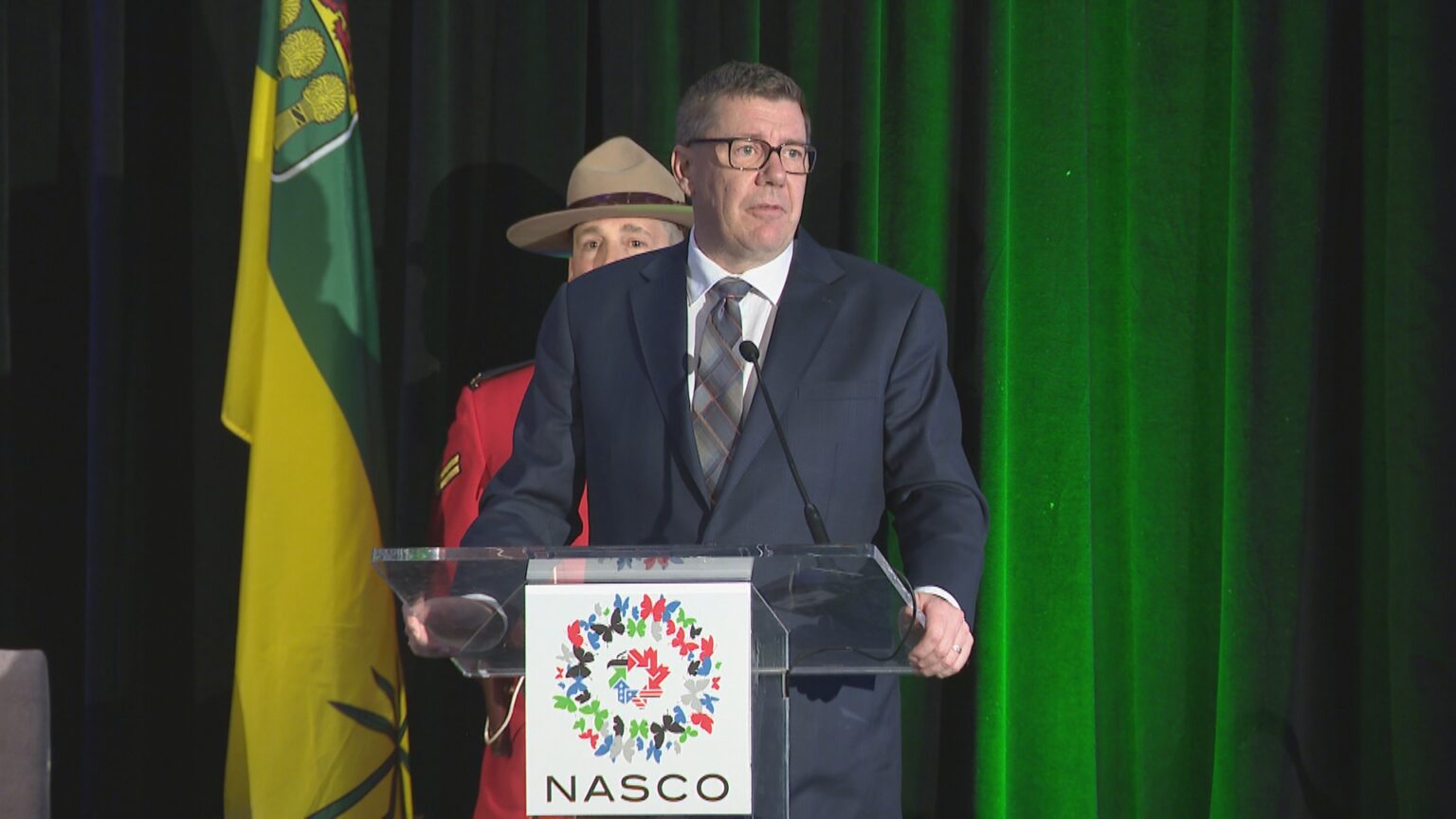 Saskatchewan Premier Scott Moe talks trade at international conference