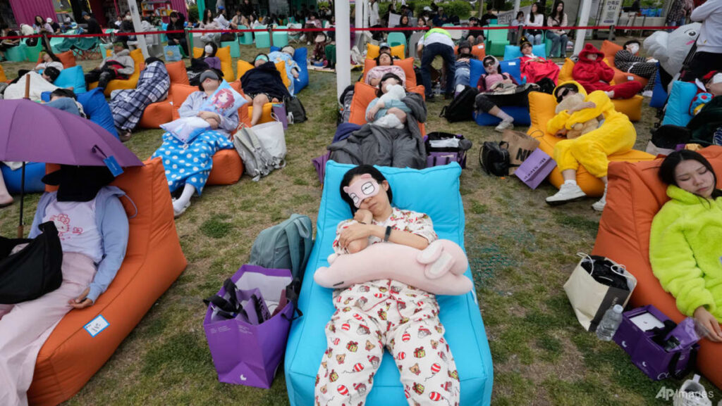 Seoul holds ‘Power Nap Contest’ in sleep-deprived South Korea