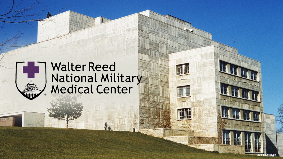 Part of the Walter Reed Army Medical Center (WRAMC) in Washington, D.C., circa 1960.