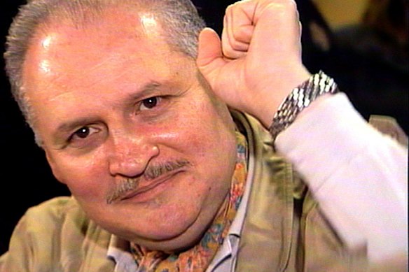 Carlos the Jackal appears in court in 2000 for a case related to the OPEC kidnapping in 1975.   
